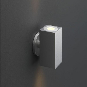 Wandlamp Lamego blank - vierkant