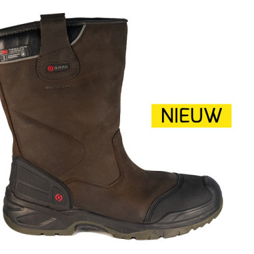 Werklaarzen Himalaya S3 bruin gevoerd mt 42 - waterresistent