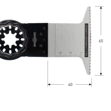 BIM hout/plastic Starlock invalzaagblad (diverse maten)