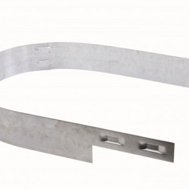 COL-MET verzinkt staal 2mm, 225x10.2 cm Incl. pennen