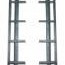 Shutter systeem 220cm - zwart gepoedercoat