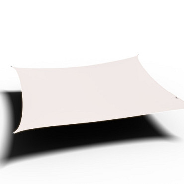 Schaduwdoek Dreamsail Waterproof Vierkant 5,0 x 5,0 x 5,0 x 5,0m creme