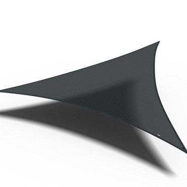 Schaduwdoek Coolfit Driehoek 3,6 x 3,6 x 3,6m zwart