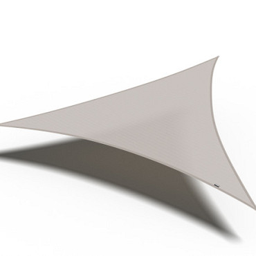 Schaduwdoek Coolfit Driehoek 5,0 x 5,0 x 5,0m greige