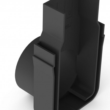 ACO Euroline eindplaat + uitl. Ø110mm
