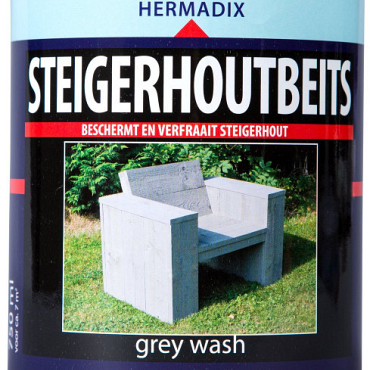 Steigerhoutbeits grey wash 750 ml