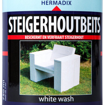 Steigerhoutbeits white wash 750 ml