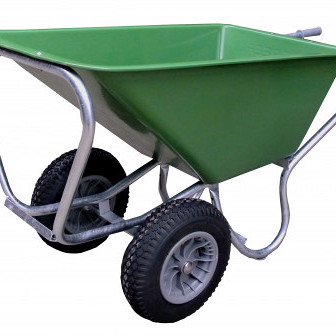 Stal-kruiwagen PE 160 L 2 wielen
