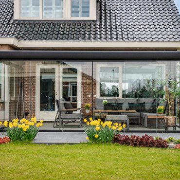 Overkapping Designline glas 300x450 cm (bxd) (excl. schuifpanelen)