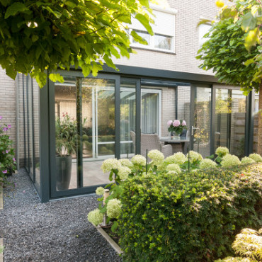 Overkapping Trendline polycarbonaat 300x450 cm (bxd)