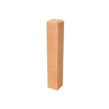 Hekstaander douglas, 14 x 14 x 82,7 cm, onbehandeld.