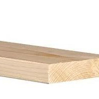 Vuren lat C 11x38mm - lengte 390cm ruw FSC (tbv isolatieplaat)