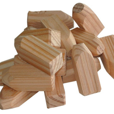 Houten doken (per stuk)