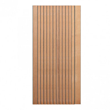 Elephant tuindeur Stripes Black hardhout FSC 100x180cm