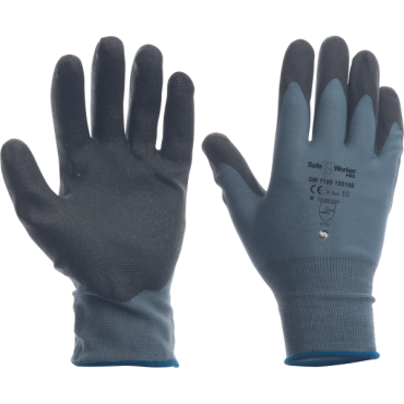 Handschoen Luts grijs pro Nylon - maat 10