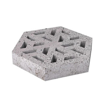 Eco-tegel 37,5x37,5x7 cm Grijs (8 stuks per m2)