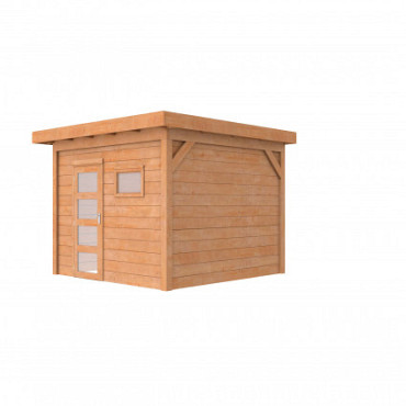 Douglas Topvision Premium tuinhuis Raaf 300x300 cm, kleurloos geimpregneerd.