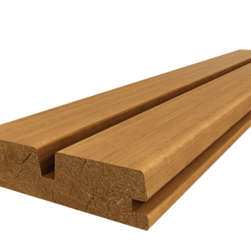 Thermino Exterion Ayous Double Rhombus 2.5x14.3x215 cm (werkend 13.2 cm)