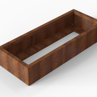 Bloembak corten Module+ (diverse maten)