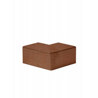 Hoekstuk voor U-profiel corten gelijkzijdig 5cm 10x10cm