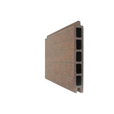 NewTechWood co-extrusie composiet schermplank, 2,1 x 15 x 180 cm, Teak.