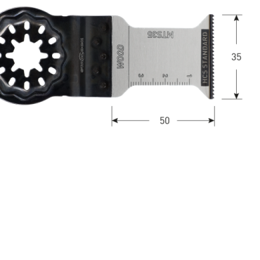 MTS35 HCS Hout Starlock invalzaagblad 35x50