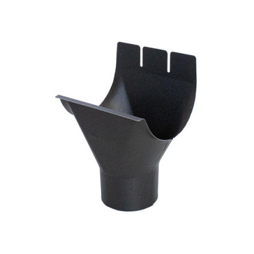 RedFox gootuitloop 125mm - 90mm - RAL 9005