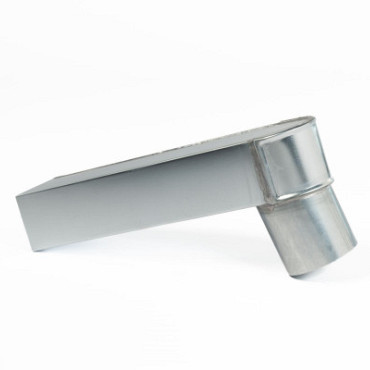 Zink Stadsuitloop 60x80mm ø80mm