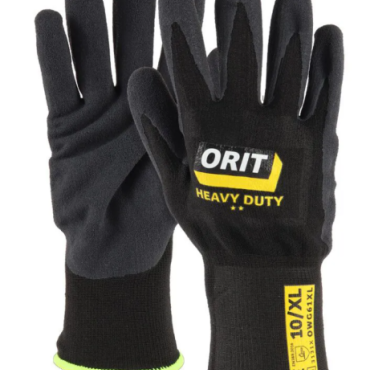 Werkhandschoenen - Schuurbestendig - Heavy Duty - Gerecycled - Maat XL - Zwart