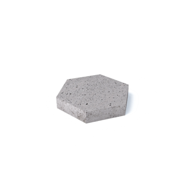 Tegel 6-kant 37,5x37,5x7 cm Grijs