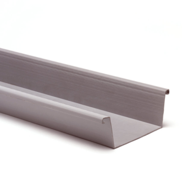 Bakgoot grijs 140mm L=2mtr