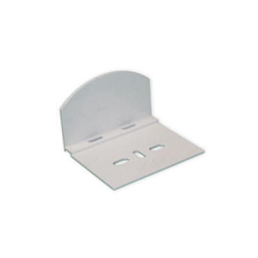 Vario aluminium afdekplaatje wit