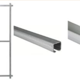Wandbevestigingset voor schuifpoort - poortframe 1365x1900mm