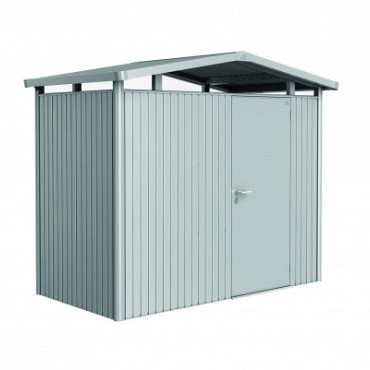 Biohort berging Panorama P1 zilver metallic