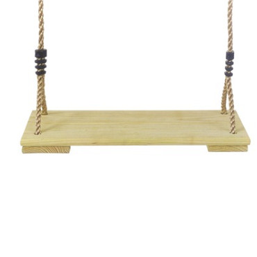 Schommelzitje in geïmpregneerd hout