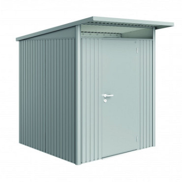 Biohort berging AvantGarde A1 met dubbele deur Zilver metallic