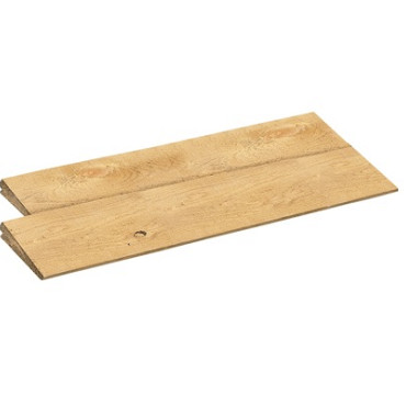 Scandinavisch vuren Zweeds rabat, 1 zijde geschaafd, 1 zijde fijnbezaagd, 1,5-3 x 19,5 x 400 cm.