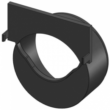 ACO Hexaline eindkap kunststof + uitl. 110mm