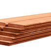Betowood scherm douglas inclusief afdekkap 187 x 224 cm, kleurloos geïmpregneerd.