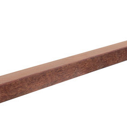 AV Hardhouten geschaafde damwandregel 4,5 x 6,8 x 200 cm, met sponning.