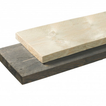 Midden-europees vuren steigerplank 2.9x19 cm (diverse kleuren en maten)