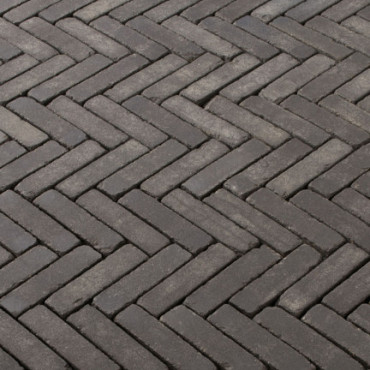 Terra Lucca antica zwart WF65 204x50x67 mm bezand