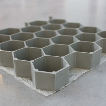 Grindplaat grijs 80x120x3 cm.(uitklapbaar 160x120 cm) Prijs per 1,92 m².