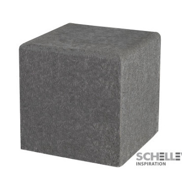 Schellevis zitelement (vierkant) 50x50x50 cm Grijs