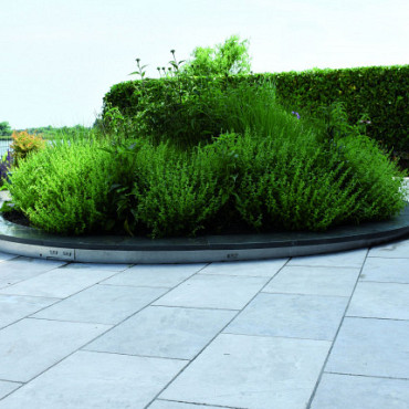 COL-MET RVS staal 2mm, 225x10.2 cm Incl. pennen