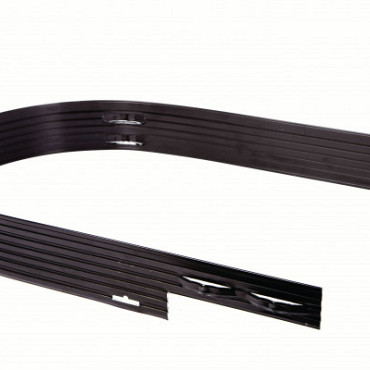 Alu Mevo Edge PRO zwart 3.2mm, 229x10.2 cm Incl. pennen