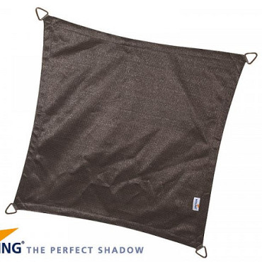 Schaduwdoek Coolfit Vierkant 3,6 x 3,6 x 3,6 x 3,6m antraciet