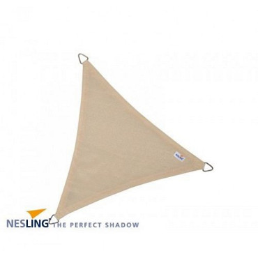 Schaduwdoek Dreamsail Waterproof Driehoek 4,0 x 4,0 x 4,0m creme