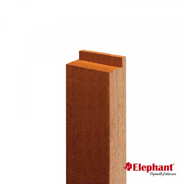 Dekkerhout steunpiket 7x9,5x54cm