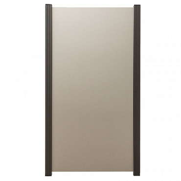 Aluminium/ composiet paneel smal 90x180cm zilvergrijs